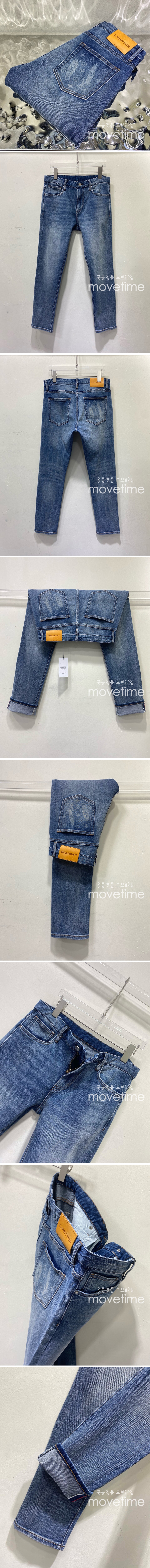 [홍콩명품.LOUIS VUITTON] 루이비통 25SS 로고 데님 팬츠 진 청바지, BM20317, JU, 홍콩명품의류,구매대행,온라인명품