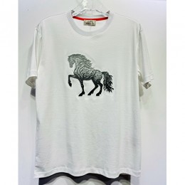 [홍콩명품.Hermes] 에르메스 25SS 로고 호스 반팔 티셔츠 (3컬러), BM20321, JU, 홍콩명품의류,구매대행,온라인명품
