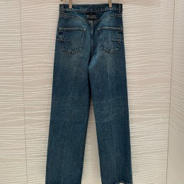 [홍콩명품,Christian Dior] 디올 25SS 로고 여성 데님 팬츠 진 청바지, BM20453, 13C, 홍콩명품의류,구매대행,온라인명품