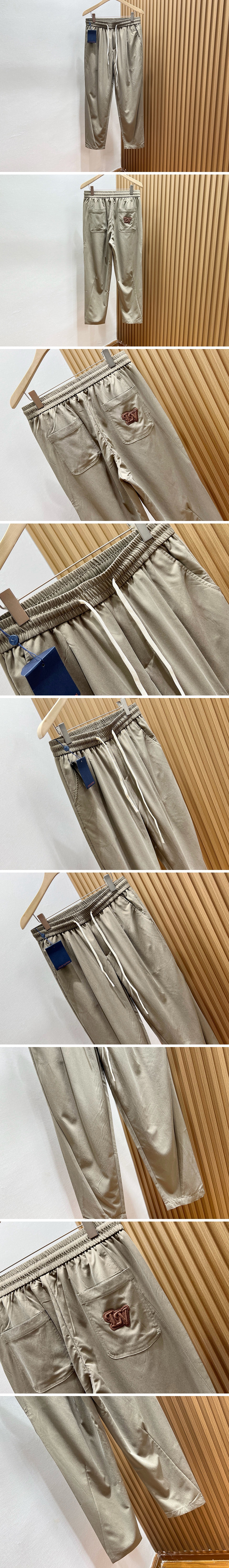 [홍콩명품.LOUIS VUITTON] 루이비통 25SS 로고 팬츠 바지 (베이지), BM20475, B&G, 홍콩명품의류,구매대행,온라인명품