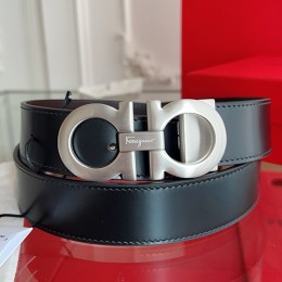 [홍콩명품.FERRAGAMO] 페레가모 25SS 로고 간치니 레더 가죽 벨트 (블랙-은장), BT1430, JX, 명품레플리카,인터넷쇼핑몰,남자명품,해외직구