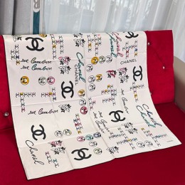 [홍콩명품.CHANEL] 샤넬 25SS 로고 패턴 90-90 실크 스카프 머플러 (2컬러), ET2939, JX, 홍콩명품의류,구매대행,온라인명품