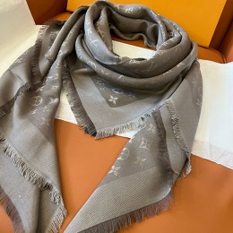 [홍콩명품.LOUIS VUITTON] 루이비통 25SS 로고 모노그램 클래식 숄 140-140 스카프 머플러 M76875 (그레이), ET2962, JX, 홍콩명품의류,구매대행,온라인명품