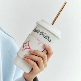 [홍콩명품.LOUIS VUITTON] 루이비통 25SS 로고 패턴 텀블러 세트 (화이트-3PCS), ET3000, JX, 홍콩명품의류,구매대행,온라인명품