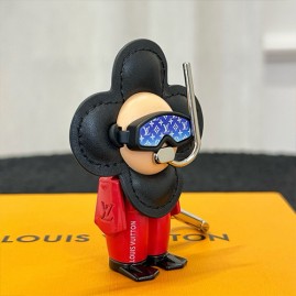 [홍콩명품.LOUIS VUITTON] 루이비통 25SS 로고 모노그램 피규어 키홀더 키링 (블랙-레드), ET3014, JX, 홍콩명품의류,구매대행,온라인명품