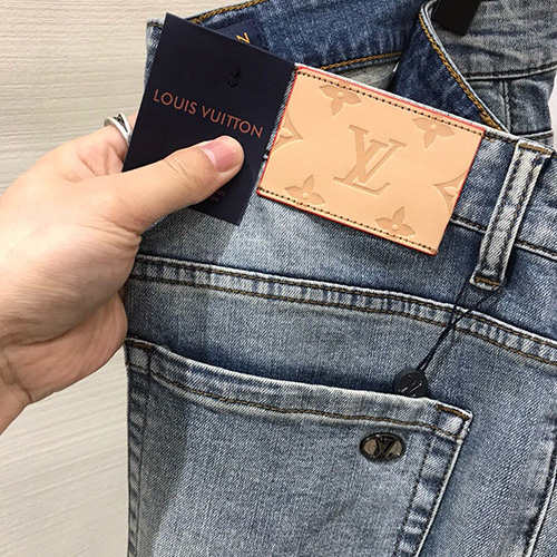 [홍콩명품.LOUIS VUITTON] 루이비통 25SS 로고 데님 팬츠 진 청바지, BM20513, JQ, 홍콩명품의류,구매대행,온라인명품