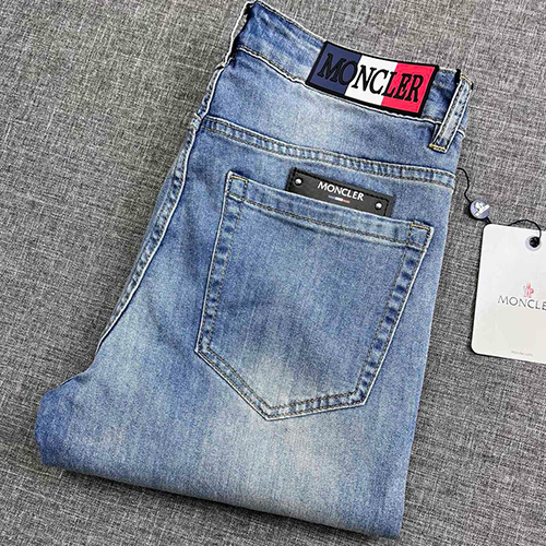 [홍콩명품.MONCLER] 몽클레어 25SS 로고 데님 팬츠 진 청바지, BM20520, JQ, 홍콩명품의류,구매대행,온라인명품