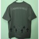 [홍콩명품.Chrome Hearts] 크롬하츠 25SS 로고 자수 반팔 티셔츠 (카키), BM20549, JL, 홍콩명품의류,구매대행,온라인명품