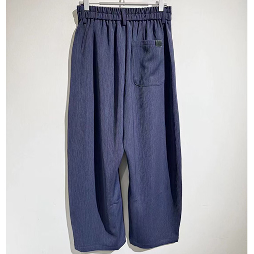 [홍콩명품.LOEWE] 로에베 25SS 로고 오버핏 린넨 팬츠 바지 (네이비), BM20612, X2, 홍콩명품의류,구매대행,온라인명품