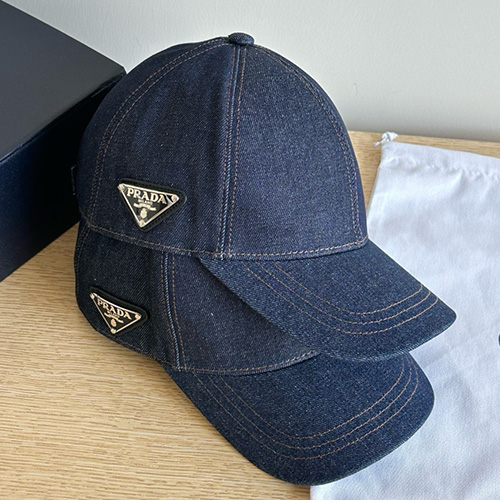 [홍콩명품,PRADA] 프라다 25SS 삼각로고 데님 볼캡 모자, CA0324, 홍콩명품쇼핑몰,인터넷명품,온라인명품사이트,남자명품,해외직구