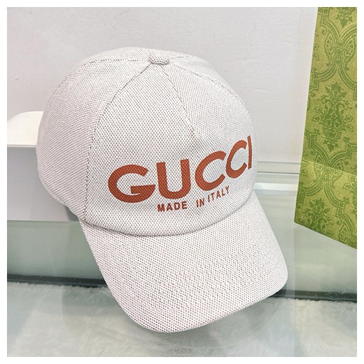 [홍콩명품.Gucci] 구찌 25SS 로고 프린트 볼캡 모자 (아이보리), CA0331, 홍콩명품쇼핑몰,인터넷명품,온라인명품사이트,남자명품,해외직구