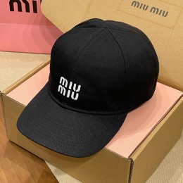 [홍콩명품,MIU MIU] 미우미우 25SS 로고 자수 볼캡 모자 (블랙), CA0332, 홍콩명품쇼핑몰,인터넷명품,온라인명품사이트,남자명품,해외직구