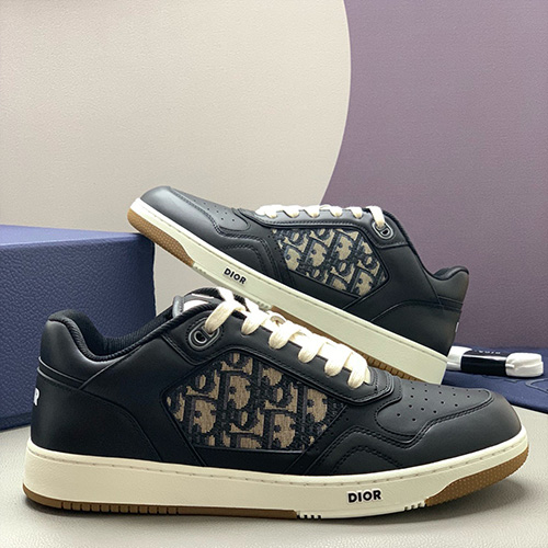 [홍콩명품,Christian Dior] 디올 25SS 로고 오블리크 B27 스니커즈 운동화 (블랙), SE4781, PMD, 명품스니커즈,운동화,구두,로퍼,하이탑,신발