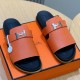 [홍콩명품.Hermes] 에르메스 25SS 로고 JAURES 샌들 슬리퍼 (오렌지), SE4838, S2, 명품스니커즈,운동화,구두,로퍼,하이탑,신발