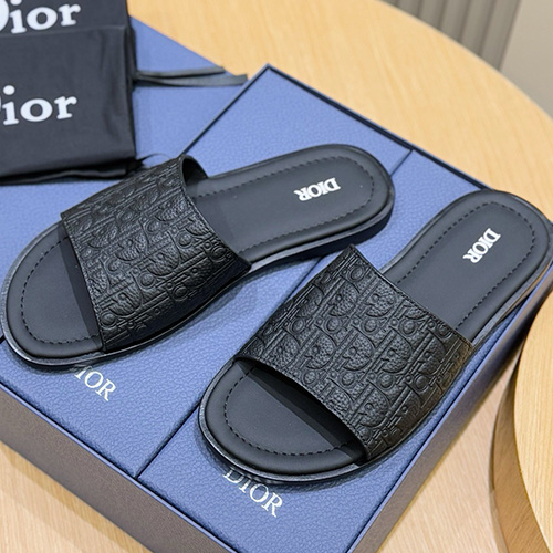 [홍콩명품,Christian Dior] 디올 25SS 로고 오블리크 레더 가죽 샌들 슬리퍼 (4컬러), SE4864, S2, 명품스니커즈,운동화,구두,로퍼,하이탑,신발