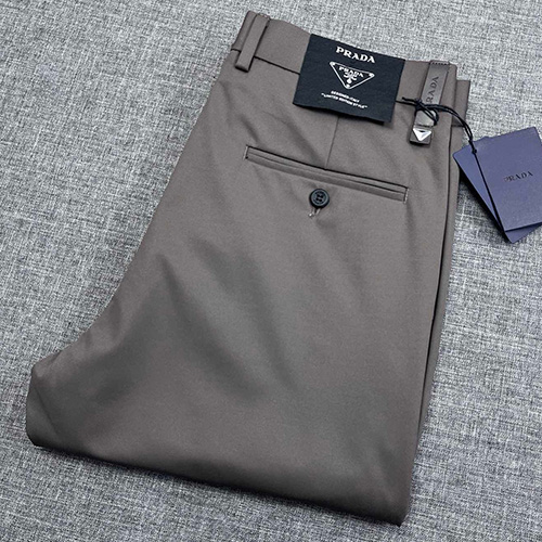 [홍콩명품,PRADA] 프라다 25SS 삼각로고 울 팬츠 바지 (3컬러), BM20627, JQ, 홍콩명품의류,구매대행,온라인명품