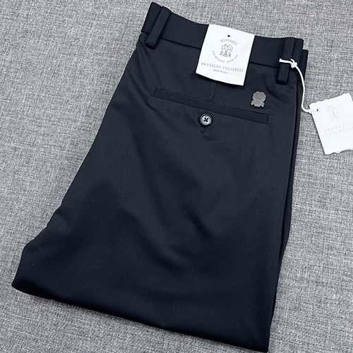 [홍콩명품.Brunello Cucinelli ] 브루넬로 쿠치넬리 25SS 로고 팬츠 바지 (2컬러), BM20628, JQ, 홍콩명품의류,구매대행,온라인명품