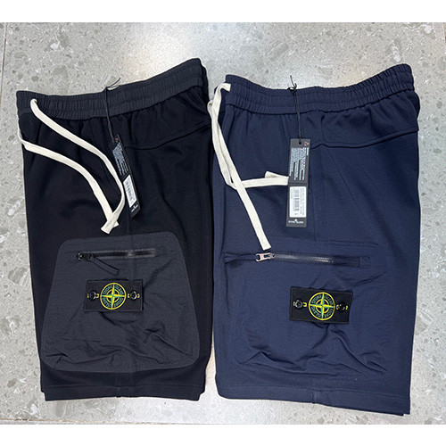 [홍콩명품.Stone Island] 스톤아일랜드 25SS 로고 탈부착 쇼츠 반바지 (2컬러), BM20679, ST1, 홍콩명품의류,구매대행,온라인명품