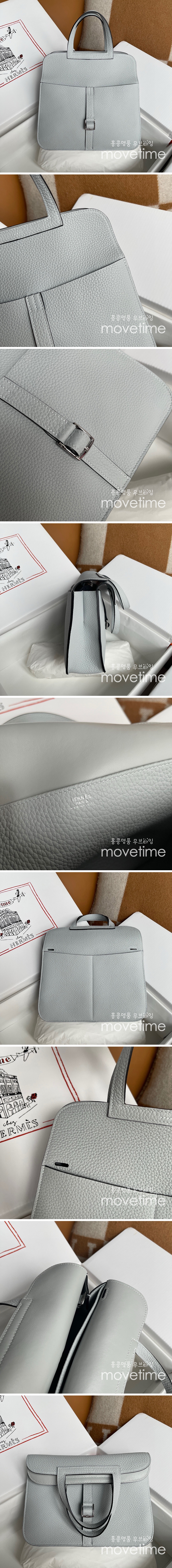 [홍콩명품.Hermes] 에르메스 25SS 로고 Halzan25 토트백 핸드백 (그레이-은장), BGM4713, BDA, 홍콩명품가방,명품쇼핑몰,크로스백,핸드백,구매대행