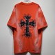 [홍콩명품.Chrome Hearts] 크롬하츠 25SS 로고 그래픽 빈티지 반팔 티셔츠 (3컬러), BM20704, KB, 홍콩명품의류,구매대행,온라인명품