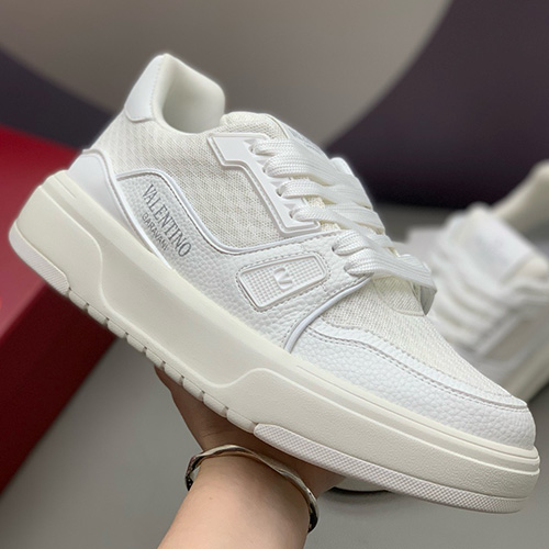 [홍콩명품.Valentino] 발렌티노 25SS 로고 남여 스니커즈 운동화 (화이트), SE4919, PMD, 명품스니커즈,운동화,구두,로퍼,하이탑,신발