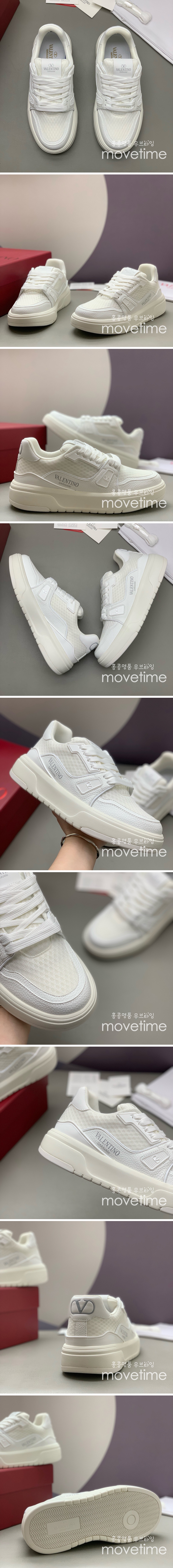 [홍콩명품.Valentino] 발렌티노 25SS 로고 남여 스니커즈 운동화 (화이트), SE4919, PMD, 명품스니커즈,운동화,구두,로퍼,하이탑,신발