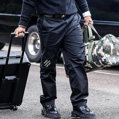 [홍콩명품.LOUIS VUITTON] 루이비통 25SS 로고 데님 팬츠 진 청바지 (블랙), BM20816, JL, 홍콩명품의류,구매대행,온라인명품