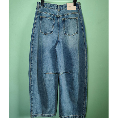 [홍콩명품.LOEWE] 로에베 25SS 로고 오버핏 데님 팬츠 진 청바지, BM20819, JL, 홍콩명품의류,구매대행,온라인명품