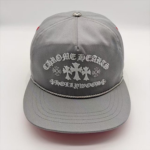 [홍콩명품.Chrome Hearts] 크롬하츠 25SS 로고 자수 볼캡 모자 (그레이), CA0373, JL, 홍콩명품쇼핑몰,인터넷명품,온라인명품사이트,남자명품,해외직구