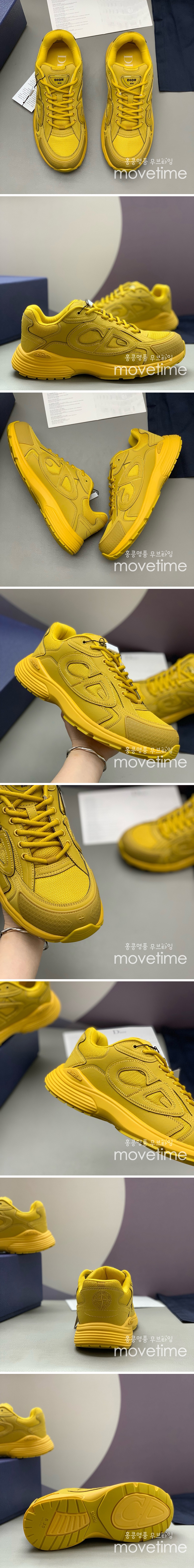 [홍콩명품,Christian Dior] 디올 25SS 로고 B30 스니커즈 운동화 (노랑), SE4943, PMD, 명품스니커즈,운동화,구두,로퍼,하이탑,신발