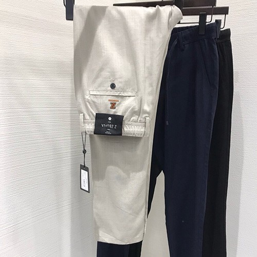 [홍콩명품.ZEGNA] 제냐 25SS 로고 린넨 팬츠 바지 (3컬러), BM20886, JQ, 홍콩명품의류,구매대행,온라인명품