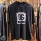 [홍콩명품.D&G] 돌체앤가바나 25SS 로고 프린트 반팔 티셔츠 (블랙), BM20904, JU, 홍콩명품의류,구매대행,온라인명품