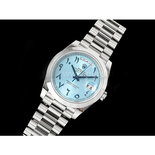 [홍콩명품. ROLEX] 로렉스 롤렉스 데이데이트 40mm 폴리싱 베젤 블루 다이얼