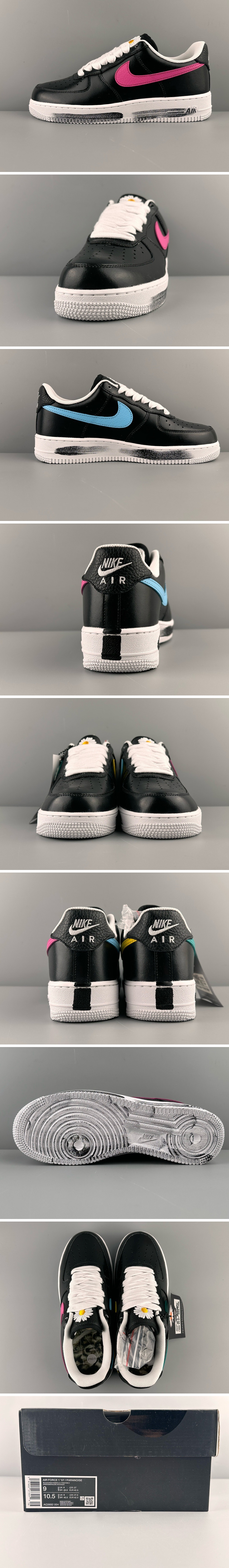 [홍콩명품.NIKE] 나이키 25SS 로고 남여 Air Force 스니커즈 운동화 (블랙-핑크), SE5005, S3, 명품스니커즈,운동화,구두,로퍼,하이탑,신발