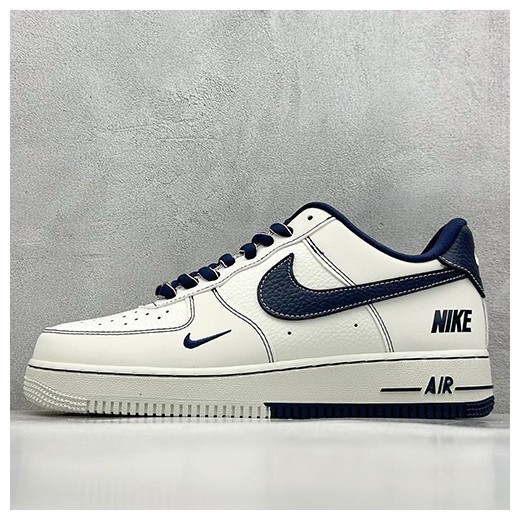 [홍콩명품.NIKE] 나이키 25SS 로고 남여 Air Force 스니커즈 운동화 (화이트-네이비), SE5021, S3, 명품스니커즈,운동화,구두,로퍼,하이탑,신발