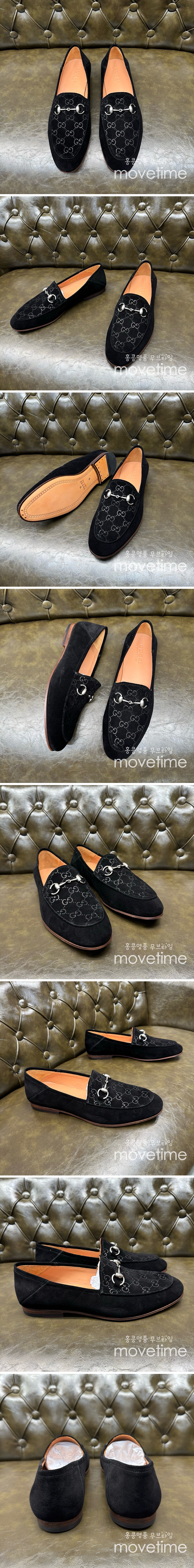 [홍콩명품.Gucci] 구찌 25SS 로고 레더 가죽 정장 구두 (블랙), SE5257, GHS, 명품스니커즈,운동화,구두,로퍼,하이탑,신발