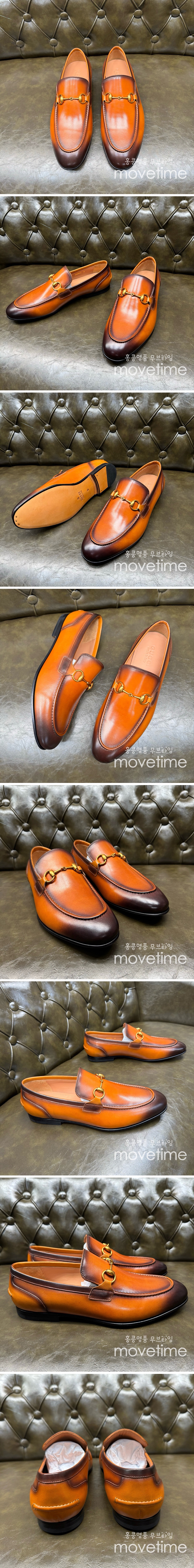 [홍콩명품.Gucci] 구찌 25SS 로고 레더 가죽 정장 구두 (브라운), SE5262, GHS, 명품스니커즈,운동화,구두,로퍼,하이탑,신발