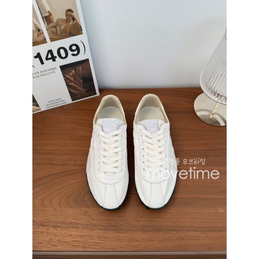 [홍콩명품.Maison Margiela] 메종마르지엘라 25SS 로고 남여 레더 가죽 스니커즈 운동화 (4컬러), SE5287, S4W, 명품스니커즈,운동화,구두,로퍼,하이탑,신발