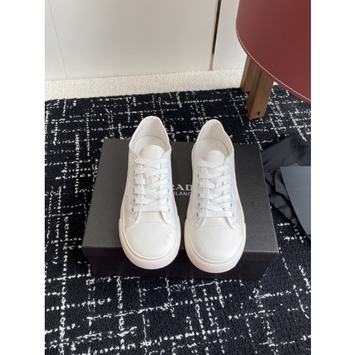 [홍콩명품,PRADA] 프라다 25SS 삼각로고 여성 캔버스 운동화 (3컬러), SE5312, GHS, 명품스니커즈,운동화,구두,로퍼,하이탑,신발
