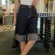 [홍콩명품,Christian Dior] 디올 25SS 로고 여성 오블리크 데님 쇼츠 반바지, BM21245, MR, 홍콩명품의류,구매대행,온라인명품