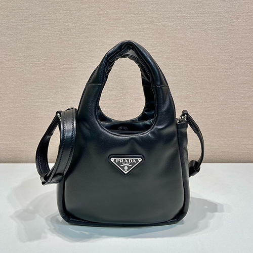 [홍콩명품,PRADA] 프라다 25SS 삼각로고 미니 토트 숄더백 1BA359 (블랙), BGM4823, BDA, 홍콩명품가방,명품쇼핑몰,크로스백,핸드백,구매대행