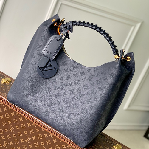 [홍콩명품.LOUIS VUITTON] 루이비통 25SS 로고 모노그램 카멜 호보백 M53188 (네이비), BGM4859, BDA, 홍콩명품가방,명품쇼핑몰,크로스백,핸드백,구매대행