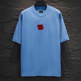 [홍콩명품.BALENCIAGA] 발렌시아가 25SS 로고 자수 반팔 티셔츠 (2컬러), BM21314, JU, 명품레플리카,미러급,온라인쇼핑몰사이트