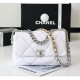 [홍콩명품.CHANEL] 샤넬 25SS 로고 레더 가죽 19 BAG 크로스백 (화이트-30cm), BGM4883, BDA, 홍콩명품가방,명품쇼핑몰,크로스백,핸드백,구매대행