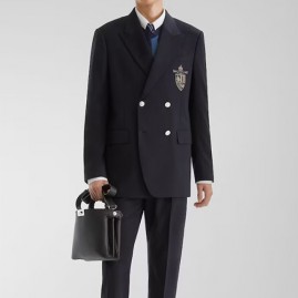 [홍콩명품,FENDI] 펜디 25SS 로고 자수 울 정장 수트 (블랙), BM21392, JU, 명품레플리카,미러급,온라인쇼핑몰사이트
