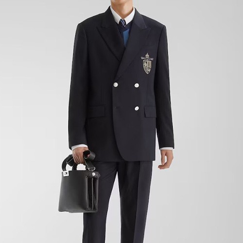 [홍콩명품,FENDI] 펜디 25SS 로고 자수 울 정장 수트 (블랙), BM21392, JU, 명품레플리카,미러급,온라인쇼핑몰사이트