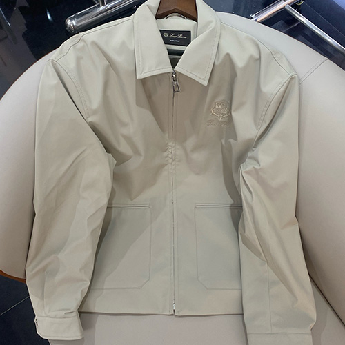 [홍콩명품.Loro Piana] 로로피아나 25SS 로고 나일론 카라 집업 자켓 (2컬러), BM21465, JU, 명품레플리카,미러급,온라인쇼핑몰사이트