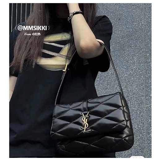 [홍콩명품.YSL] 입생로랑 25SS 로고 LE57 퀼드 숄더백 698567-AAAO0-1000, BGM4952, BDA, 홍콩명품가방,명품쇼핑몰,크로스백,핸드백,구매대행