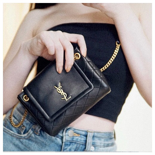[홍콩명품.YSL] 입생로랑 25SS 로고 블랙 놀리타 미니 체인백 672738 1EL07 1000, BGM4954, BDA, 홍콩명품가방,명품쇼핑몰,크로스백,핸드백,구매대행