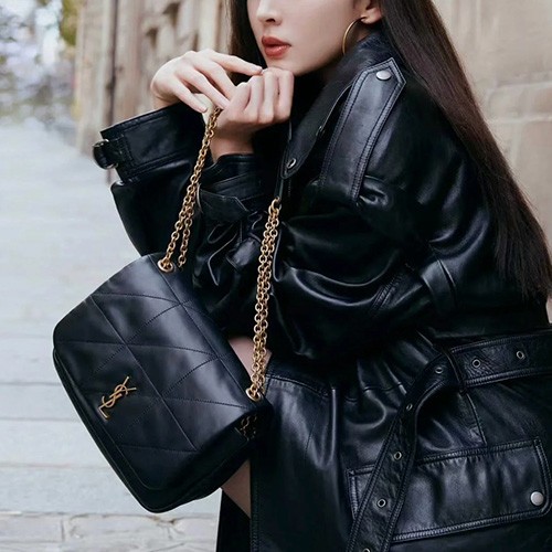 [홍콩명품.YSL] 입생로랑 25SS 로고 램스킨 제이미 4.3 스몰 숄더백 763475 AAB32 1000, BGM4956, BDA, 홍콩명품가방,명품쇼핑몰,크로스백,핸드백,구매대행